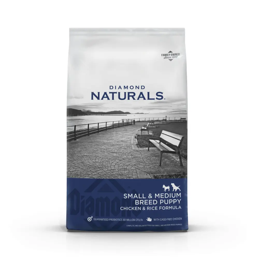 Diamond Naturals Alimento Seco para Perro Cachorro Raza Pequeña y ...